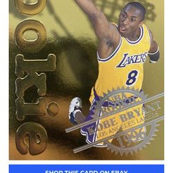 Kobe Bryant 1996 Rookie  Card #3-30