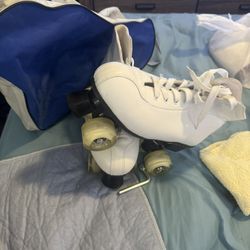 White Roller Skates Men’s Size 10.5 