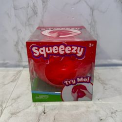 Brand New Sunny Days Jumbo Squeezy Strawberry Squishy Toy Stress Relief Sensory Fun