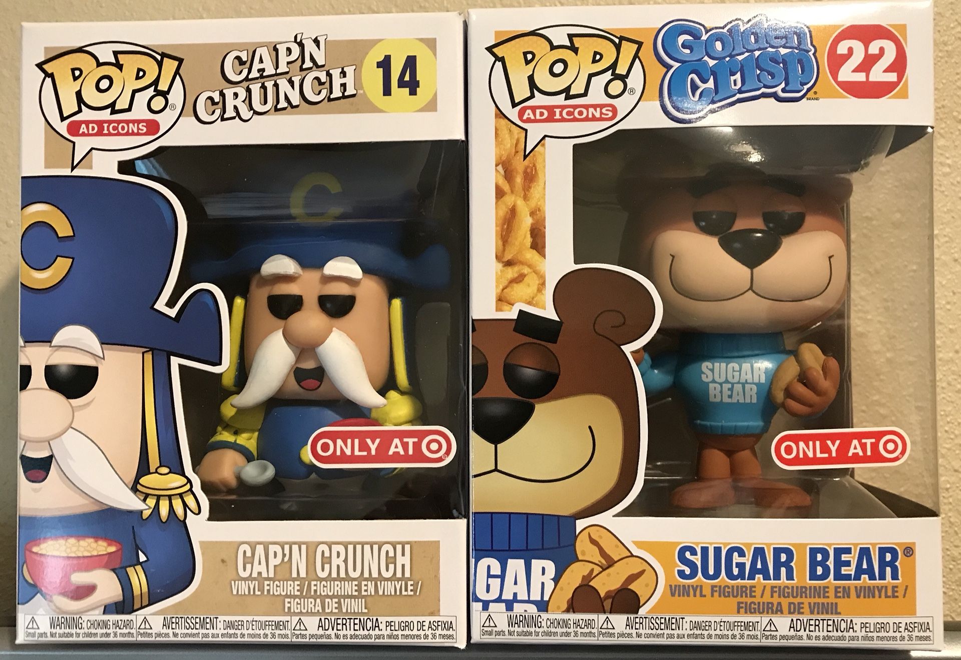Funko POP Ad Icons! Cap’n Crunch, Sugar Bear Target Exclusive!