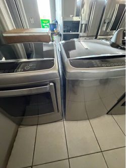 Lg washer and dryer set