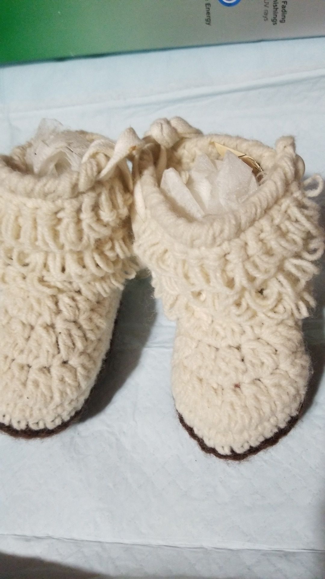 Knitted toddlers footings $6