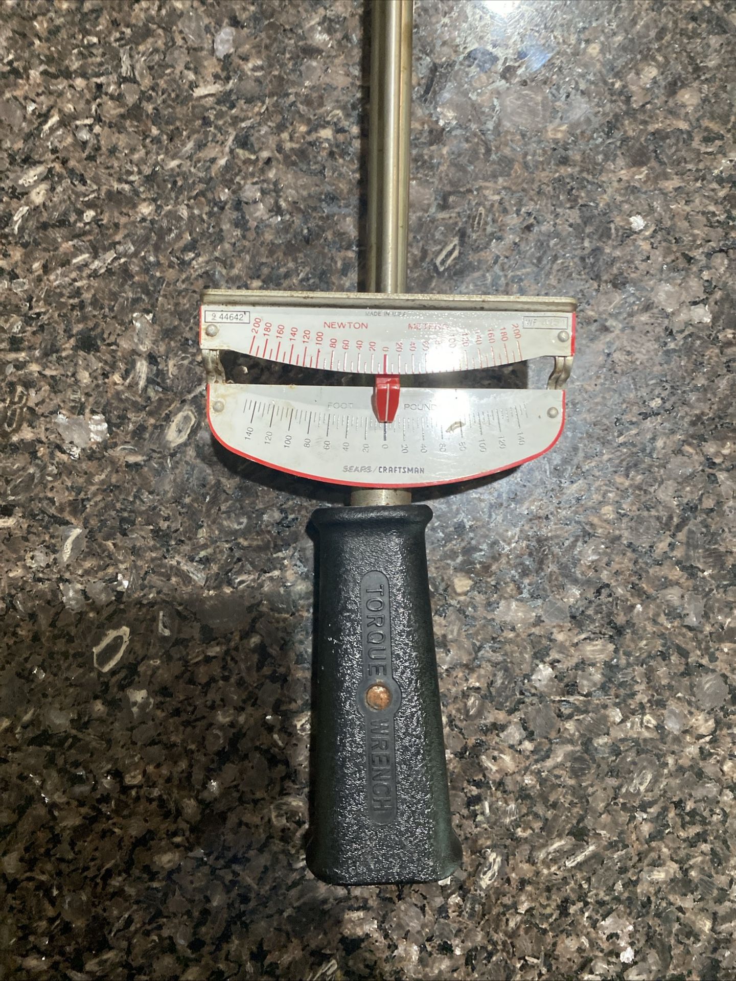 Sears Craftsman 1/2 Inch Torque Wrench. Made In USA