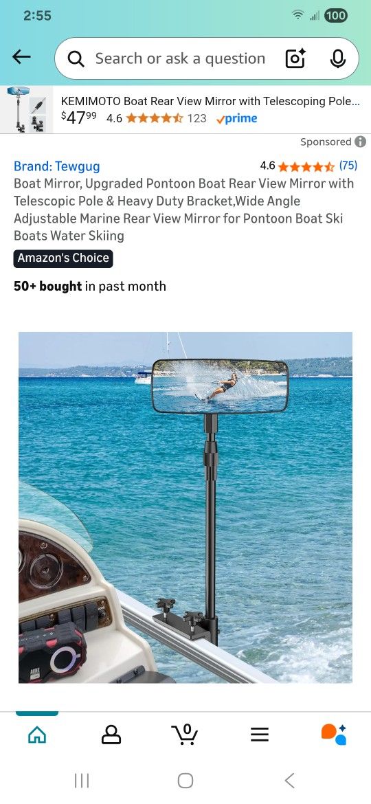 Boat Mirror New In Box Pick Up In Pomona $45