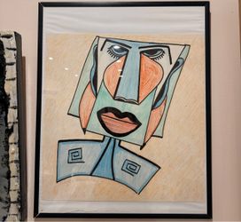 Two Elmer Sanders paintings. Originals