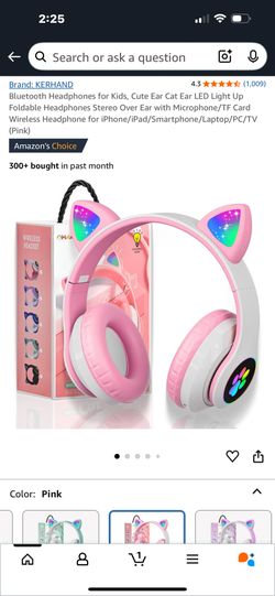New Cat Ear Headphones 