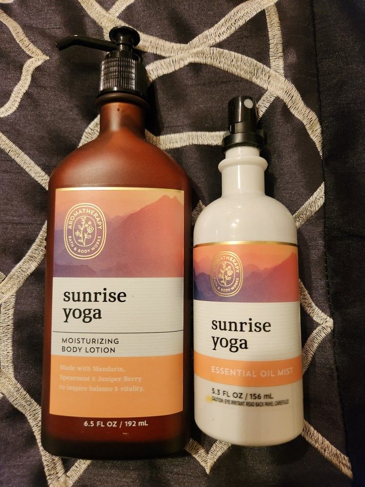 Aromatherapy- Sunrise Yoga