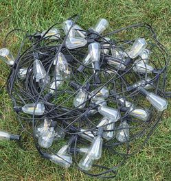 100 feet Edison style string of yardlights