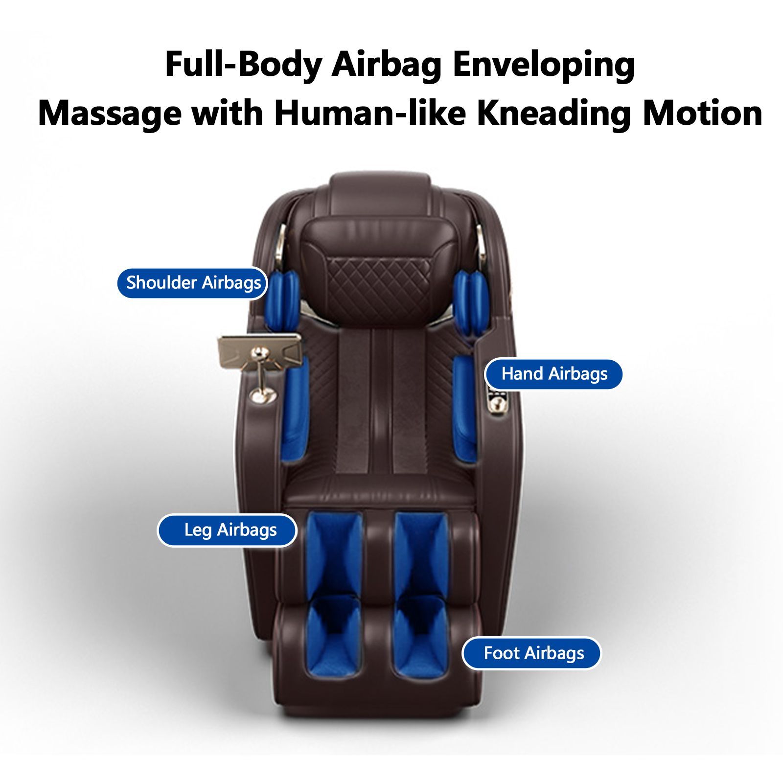 Luxury Meets Technology! Zero Gravity Massage Chair with SL Track