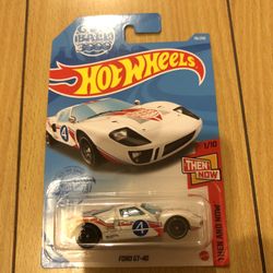 Hotwheels Ford GT-40 Classic