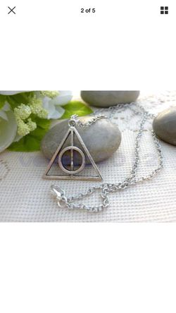 Silver Harry Potter Necklace