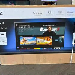 77XR80CB 77” Sony smart 4k Bravia 8 Oled Tv 