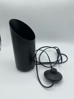 Black Indoor Spot Uplight Floor Accent Lighting 5.9 FT Plug Cord ****Included Lamp with Floor Push Button and lightbulb only.**** Lightbulb : Bulb C