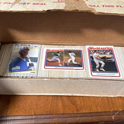 89’ Fleer Baseball cards