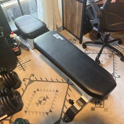 Fitness Gear Adjustable Bench Flat, Incline & Decline