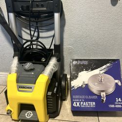 Pressure Washer With Surface Cleaner