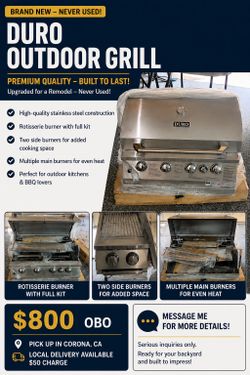 Brand New Outdoor Grill