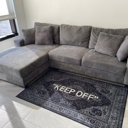 L Grey Couch