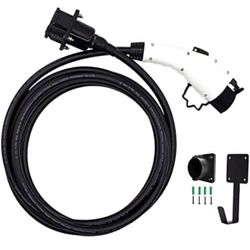 Skysword Ⅱ Level 1-2 EV Charger, 100-240V 16A 25FT Portable EVSE, NEMA 6-20