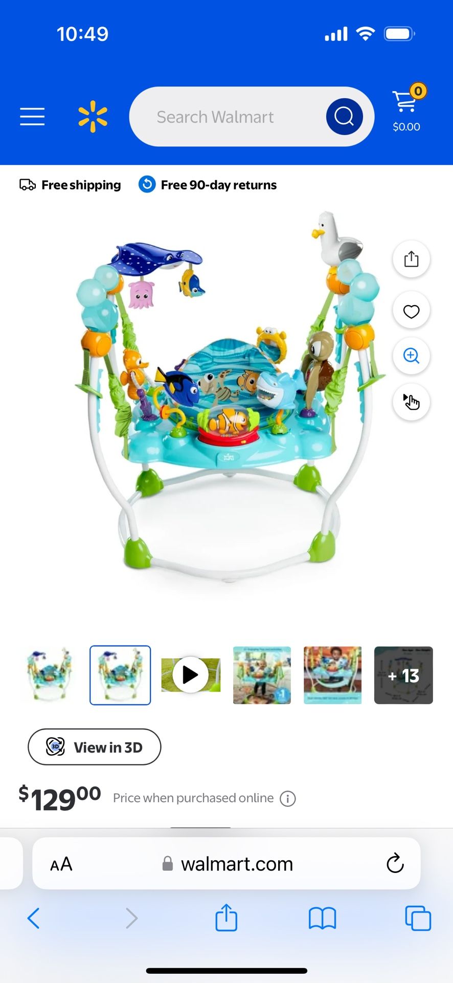 Finding Nemo Bouncer 