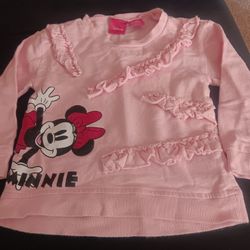 Baby Girl Size 18 To 24 Month,  Disney Sweatshirt 