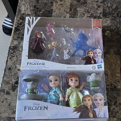 Frozen Elsa and Ana toys