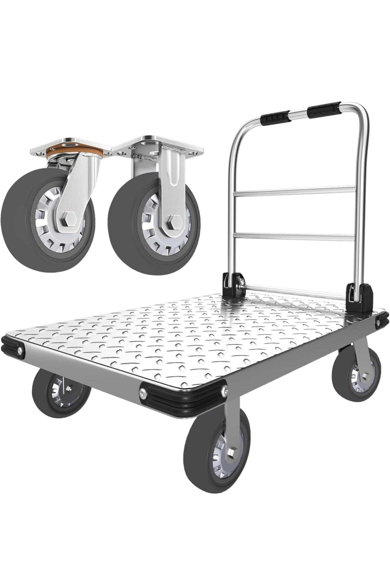 Flat Dolly hand truck 2200 Lb. Weight Capacity Anew In box