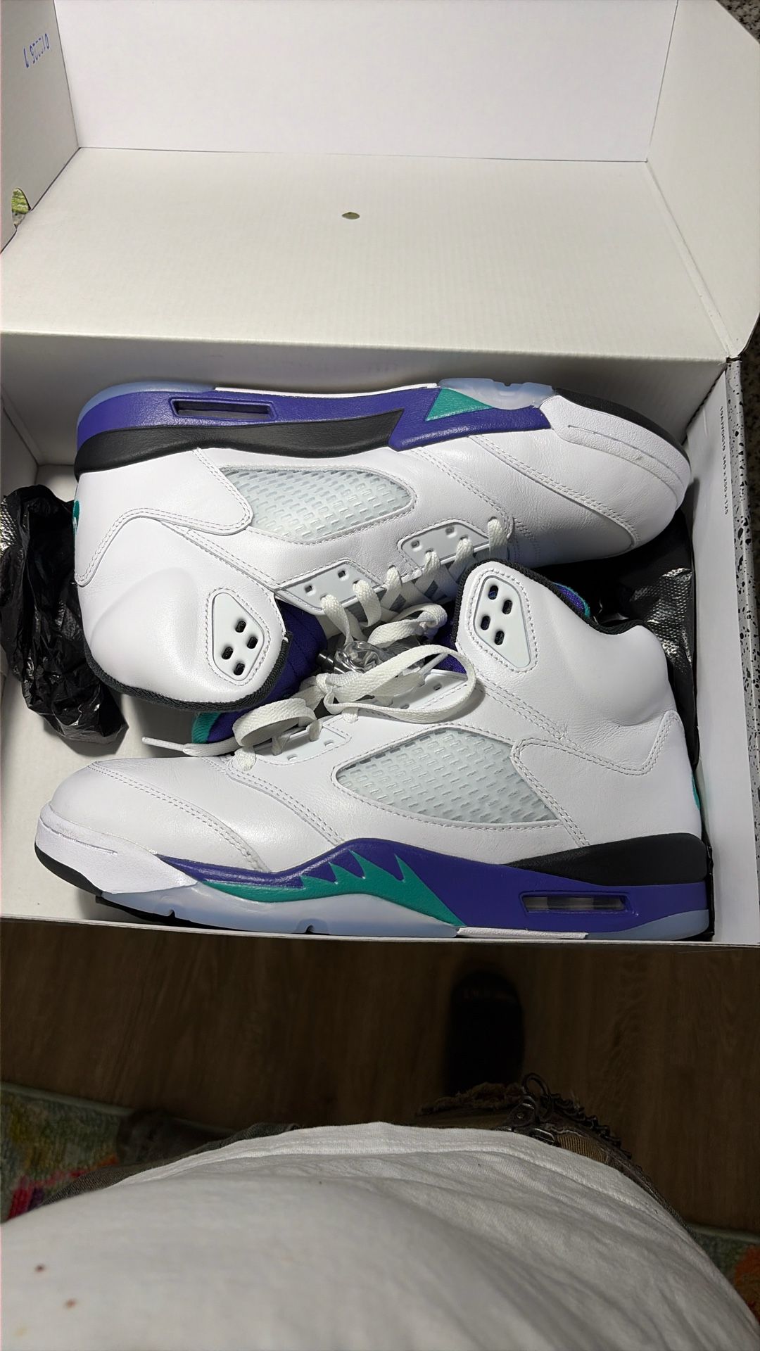 Jordan 5s Grape
