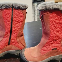 $25 Keen Footwear Red Winter Boots Womens 6.5