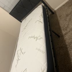 Twin Bed Frame And Mattress 