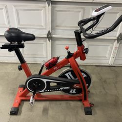 Go Plus Indoor Exercise Bike – Quiet & Adjustable (Like New)