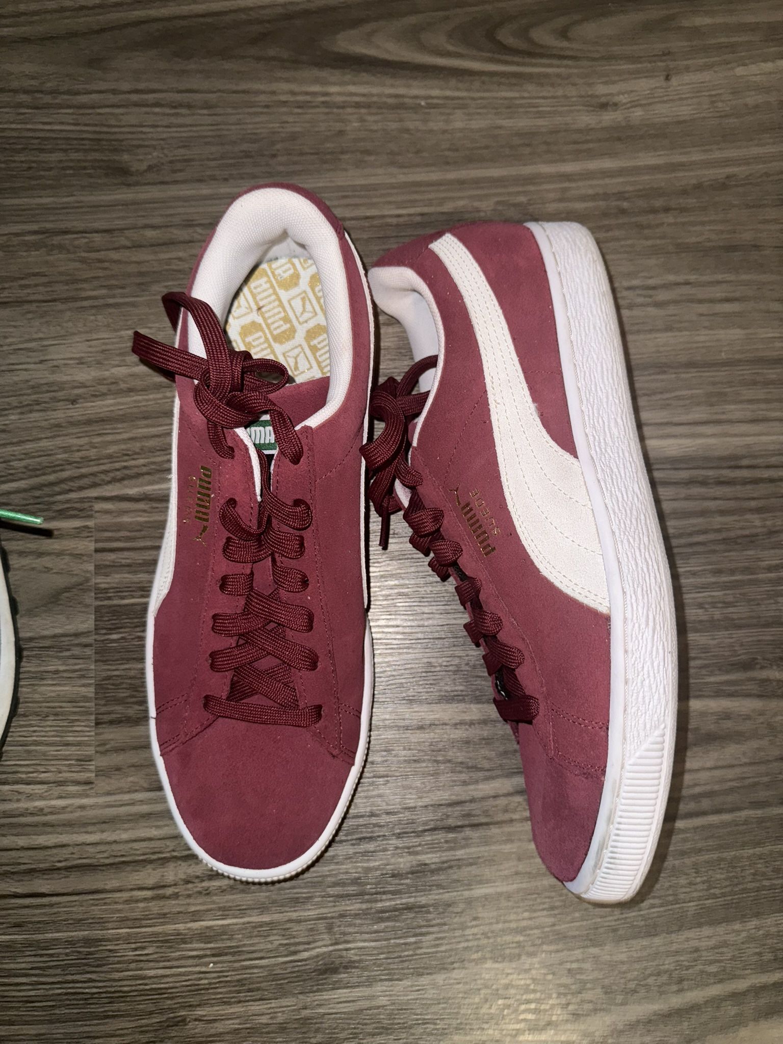 Puma maroon/gold