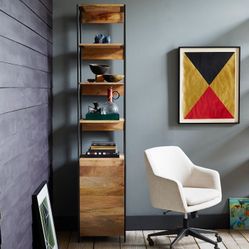 West Elm Industrial Modular Open & Closed Storage (2 Total)