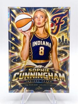 2026 Sophie Cunningham Radiant Velocity Custom Art Card