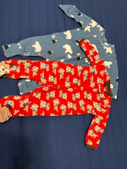 Baby Footed Pajama Sleepers Set of 2