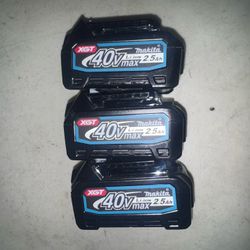 Battery MAKITA 2.5AH 40v 