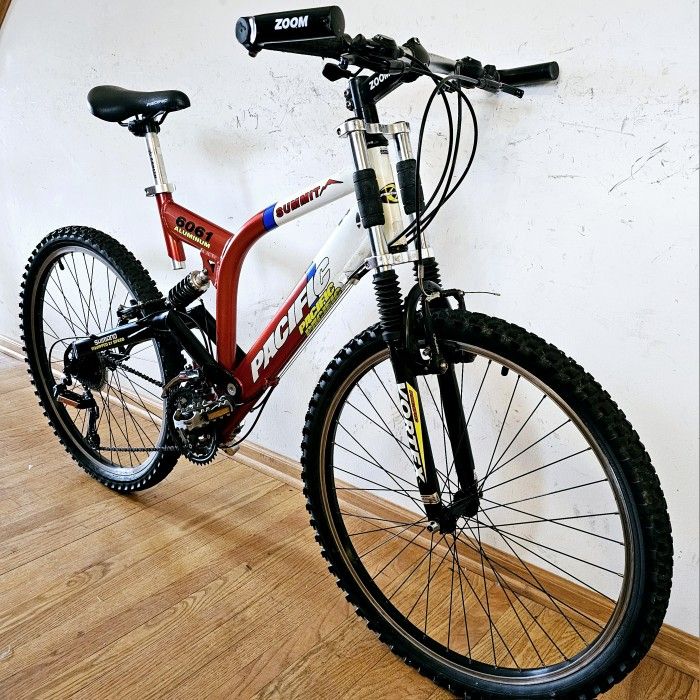 21 Speed PACIFIC SUMMIT Dual Suspension Aluminum Trail Adventure Bike