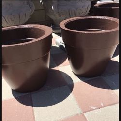 New Flower Pots Made Out Of Cement Perfect Gift 💝 