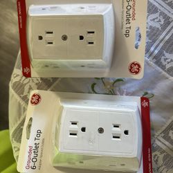 6 Outlet Adapters 