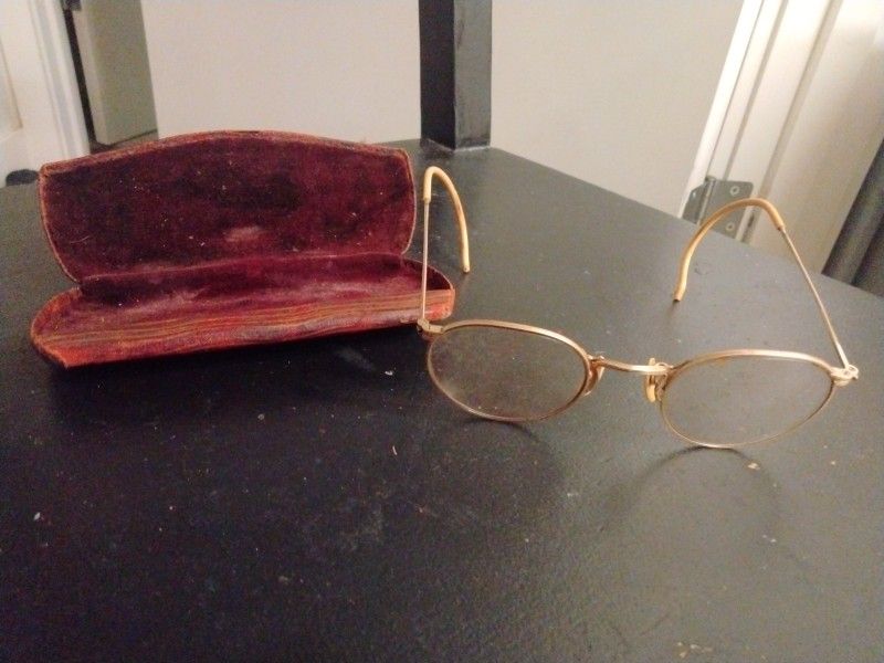 12k Gold Vintage Glasses