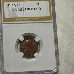1995 Double Die Obv  1cent MS67 