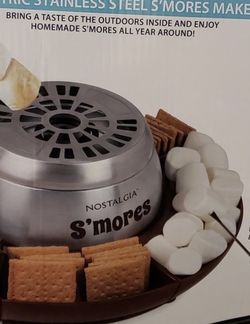Electric Stainless Steel S'mores Maker