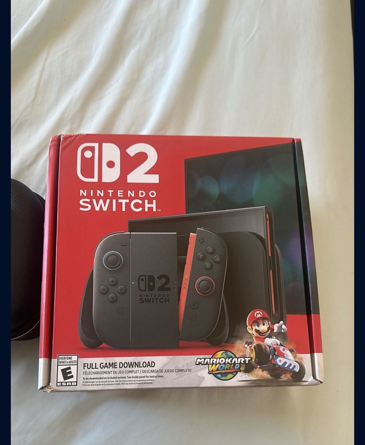 Nintendo Switch 2 w/ mario & case