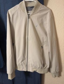 Nautica Waterproof Jacket Tan Medium
