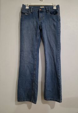 Jeans Bootcut Strech with adjustable waist size 12 for girl