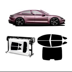 Window Tinting Pre-cut Material And Rolls