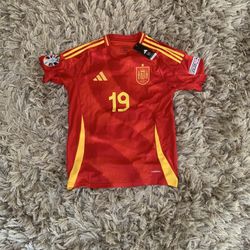 Lamine Yamal Spain Jersey Euro 2024