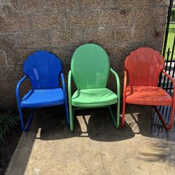 Vintage outdoor chairs Vintage outdoor chairs