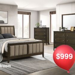 4 Pc King Bedroom Set 
