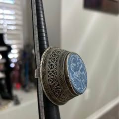 Anillo Afgano de Lapislázuli